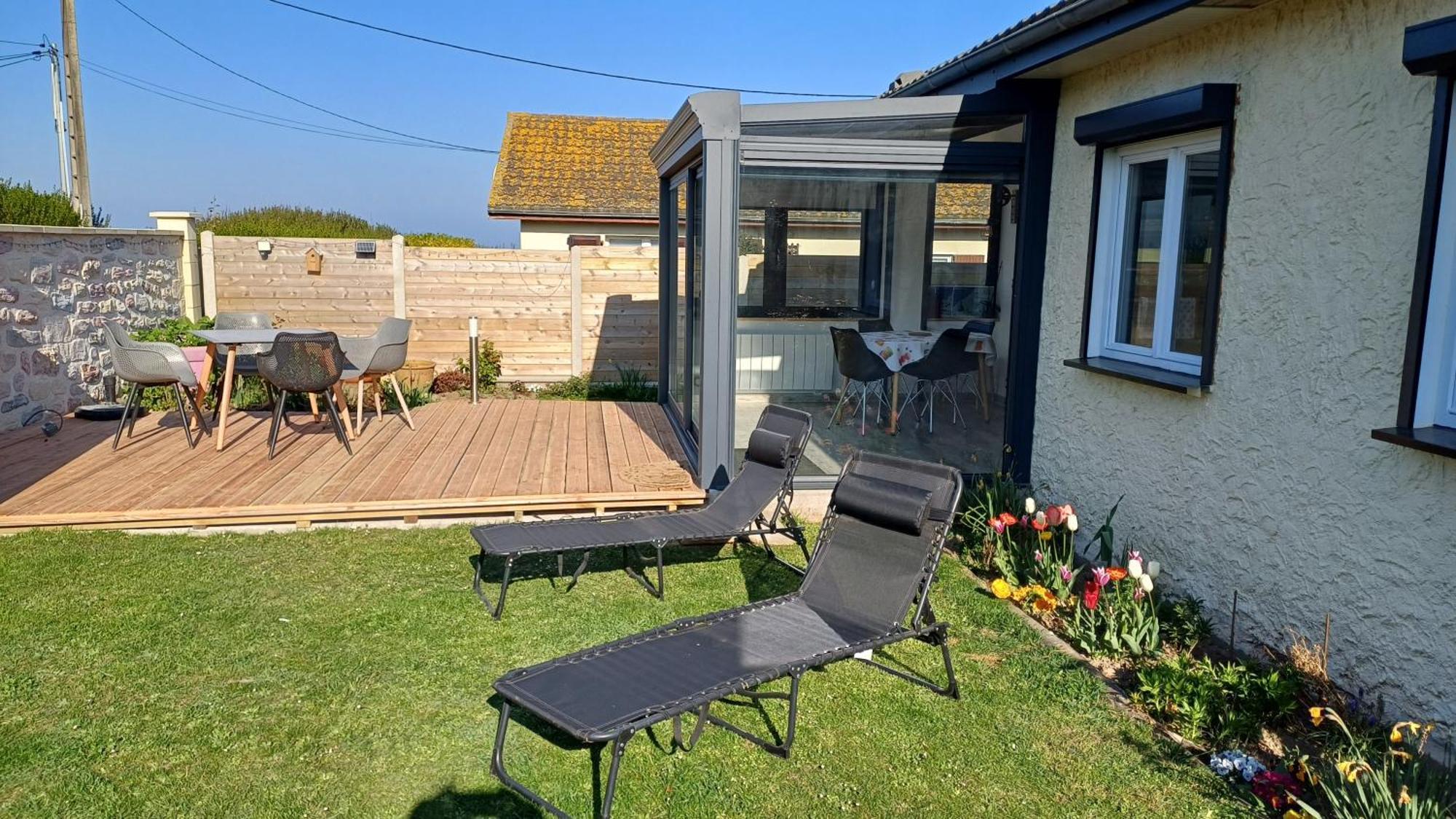 La Maison Entre Deux Plages,Vue Sur Mer Classee 4 Etoiles Criel-sur-Mer Exterior photo